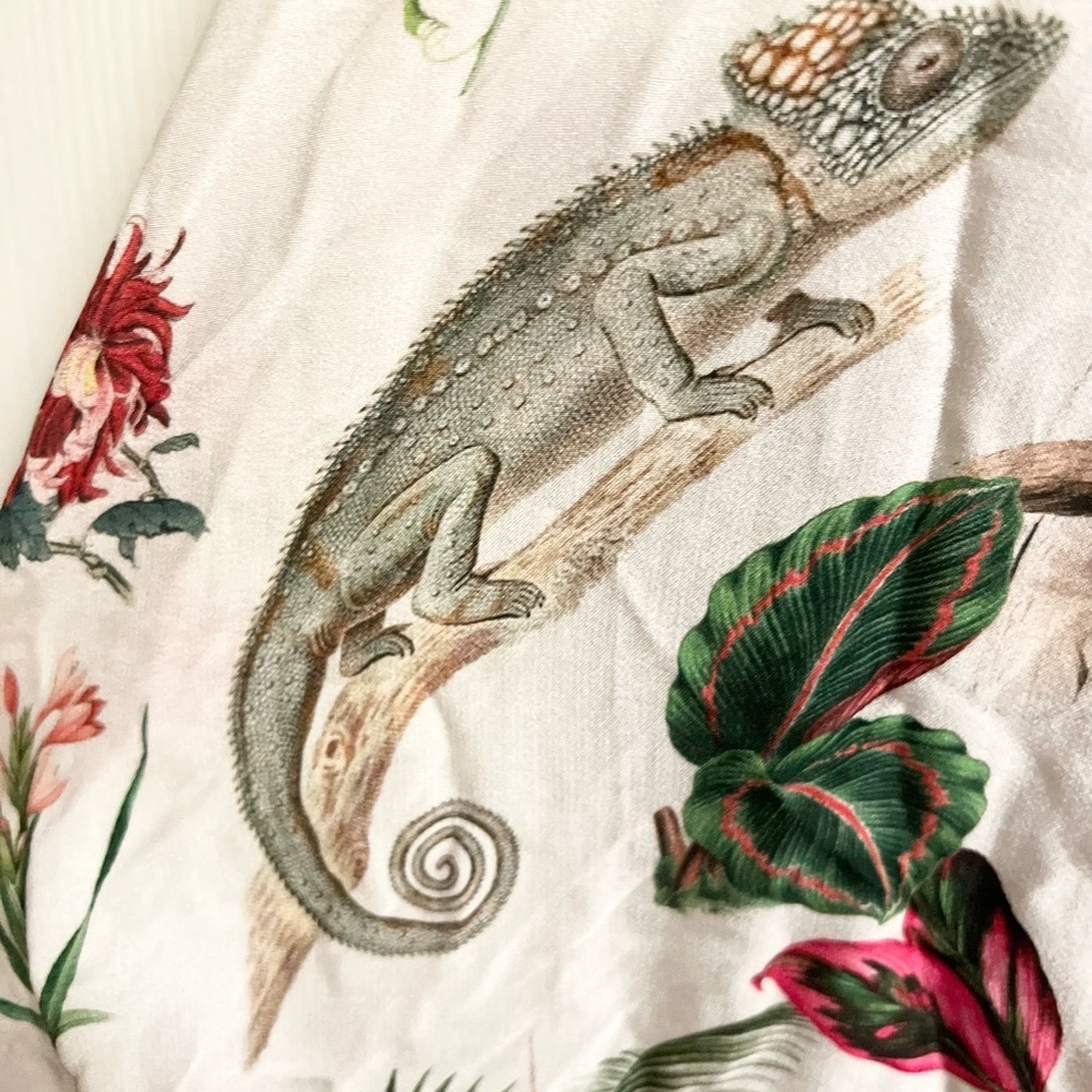 VILAGALLO Misha Shirt bird print size 12 - Picture 7 of 11
